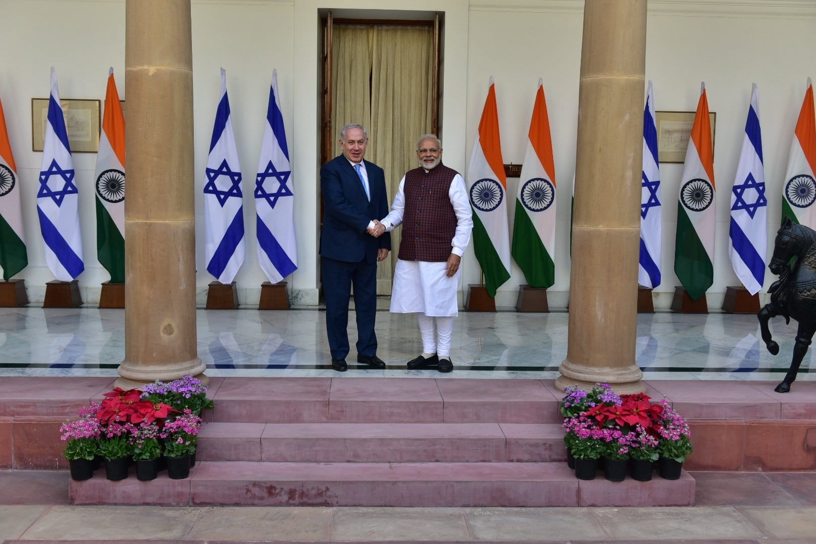 India, Israel Sign Nine Pacts During Israel's Prime Minister Benjamin